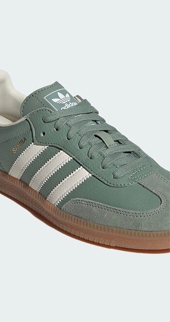 Adidas ADİDAS SAMBA SILVER GREEN
