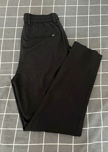 Lufian Fermuarlı Siyah Erkek Kumaş Pantolon - Görsel 3