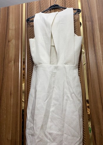 Beyaz Kolsuz Uzun Bohem Elbise - Görsel 6