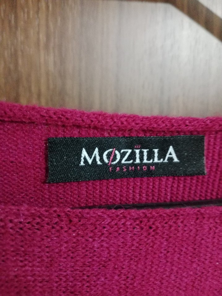 Bordo Uzun Kollu Salaş Tunik - Görsel 2