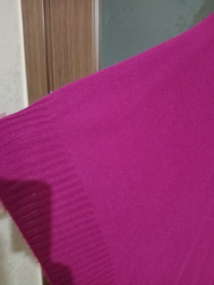 Bordo Uzun Kollu Salaş Tunik - Görsel 3