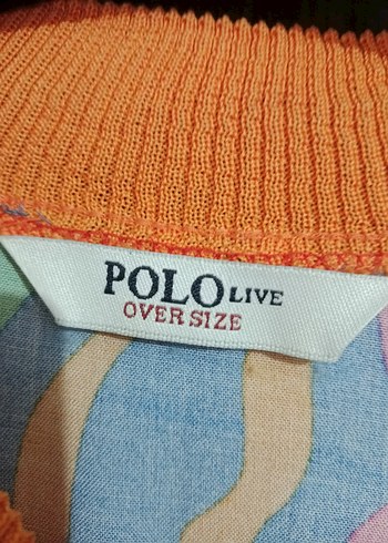 Renkli Uzun Kollu Bağlama Desenli Kadın Gömlek - Görsel 3