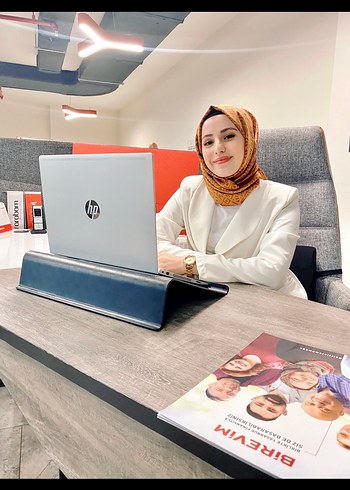 Beyaz Uzun Kollu Kadın Ceket - Görsel 8