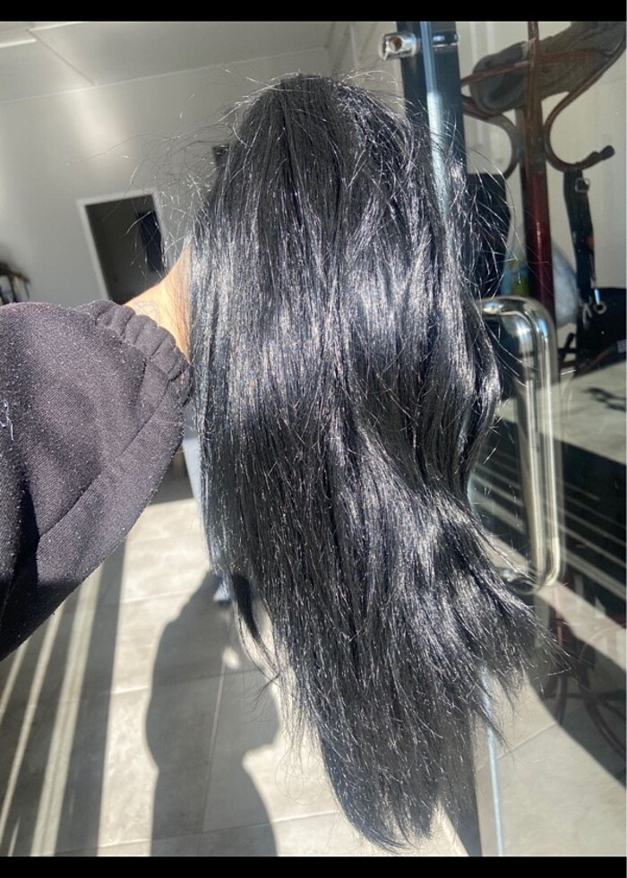 At kuyruğu çıtçıt aksesuar sentetik - Görsel 3