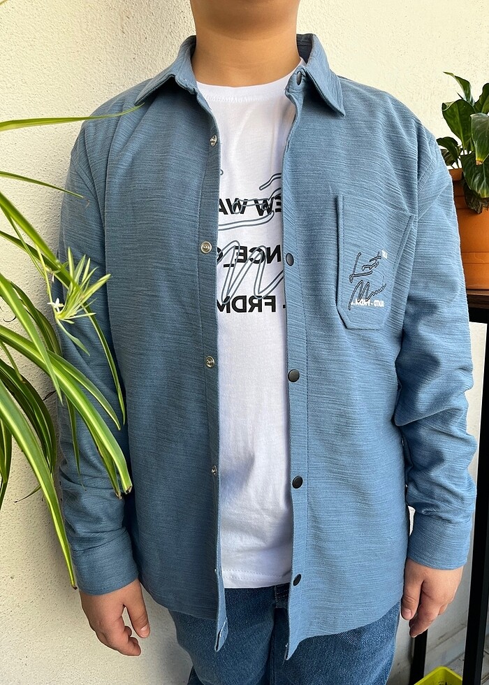 Gömlek tişört takım - Görsel 2