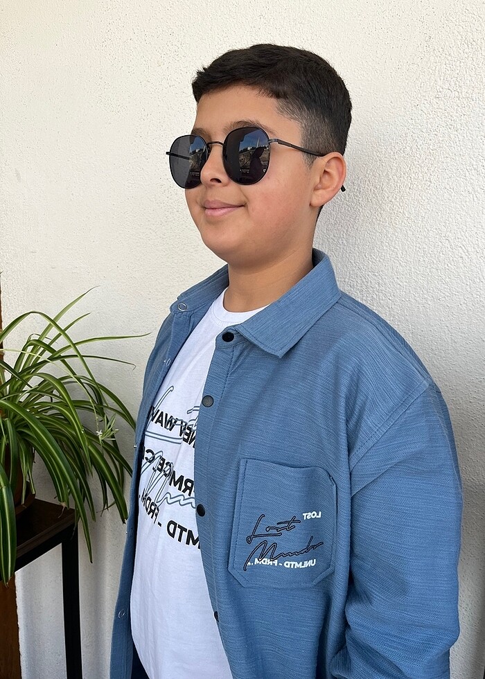 Gömlek tişört takım - Görsel 3