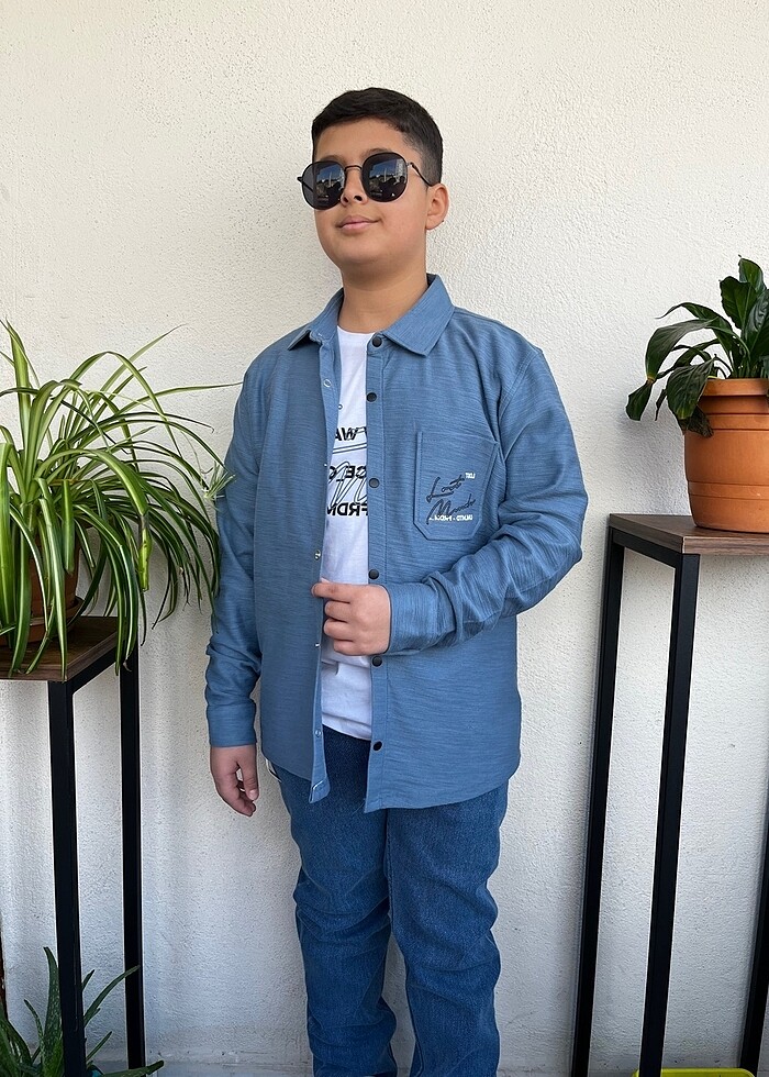 Gömlek tişört takım - Görsel 4