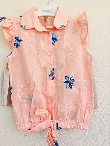 Gömlek keten şortlu takım - Görsel 9