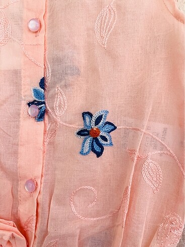 Gömlek keten şortlu takım - Görsel 8