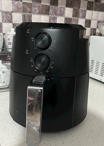 Siyah Elektrikli Fritöz ve Izgara - Görsel 7