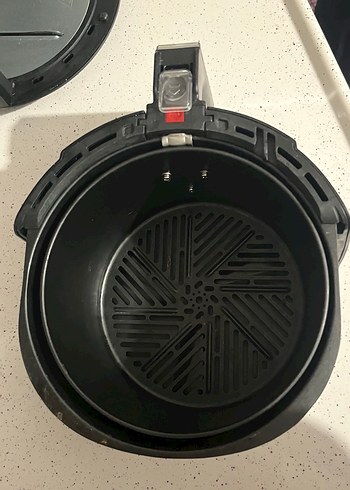 Siyah Elektrikli Fritöz ve Izgara - Görsel 6