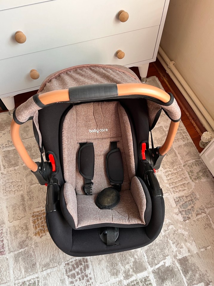 Kahverengi Bebek ve Taşıma Koltuğu (sadece puset satılıktır ) - Görsel 3