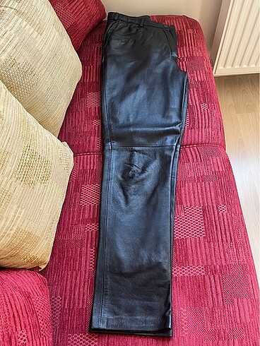 38 Beden Deri Pantalon