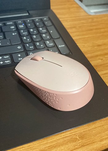 Pastel Pembe Kablosuz Mouse