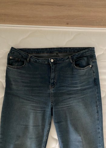 Trendyol & Milla Kadın Mavi Denim Midi Bol Kesim Jean
