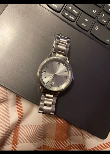 Diğer Sik Gumus Metal Analog Kol Saati