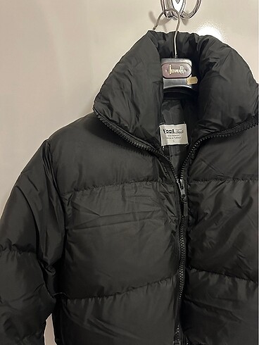 Bershka SİYAH ŞİŞME MONT