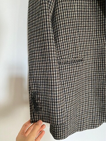 xs Beden Zara yün karışımlı blazer