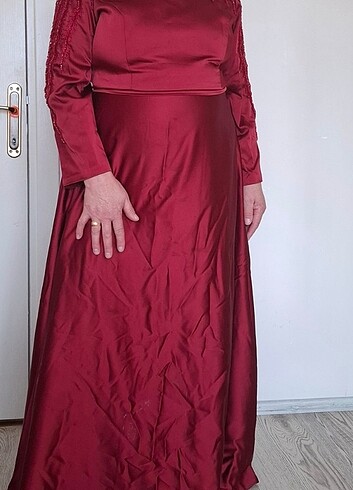 Büyük beden tesettür abiye