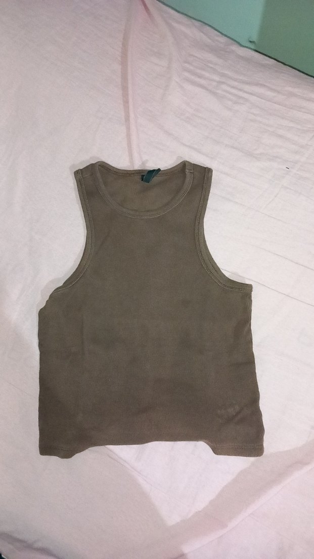 kahverengi kadın sıfır kollu - Görsel 2