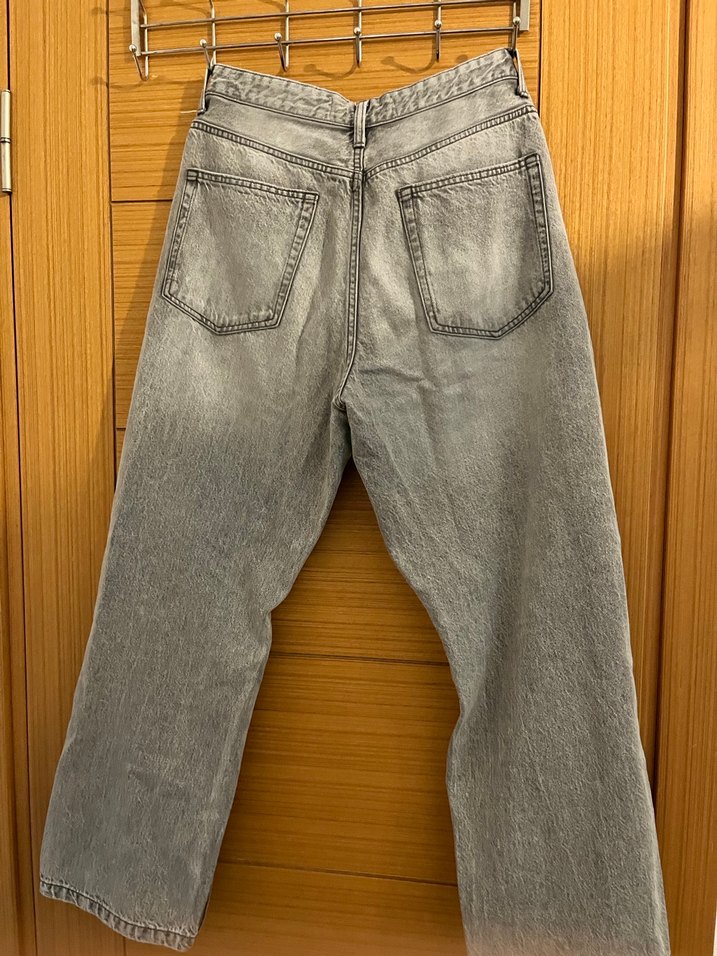 Bershka erkek gri baggy pantolon 40 beden - Görsel 2