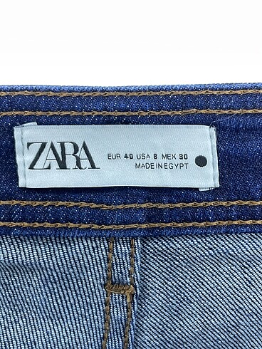 40 Beden lacivert Renk Zara Jean / Kot %70 İndirimli.