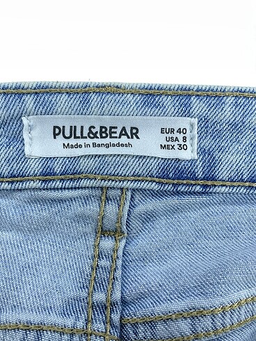 40 Beden mavi Renk Pull and Bear Jean / Kot %70 İndirimli.