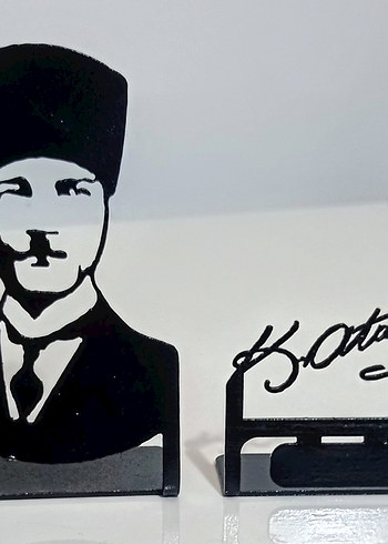 ATATÜRK BÜSTÜ ve ATATÜRK İMZASI BÜSTÜ