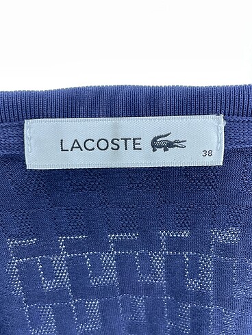38 Beden lacivert Renk Lacoste T-shirt %70 İndirimli.