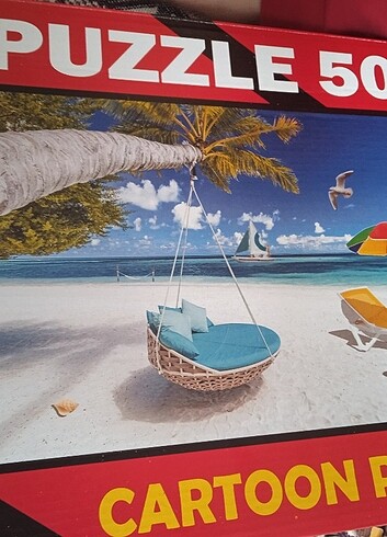 Beden Renk 500 parça puzzle