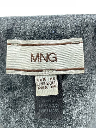 xs Beden gri Renk Mango Blazer %70 İndirimli.