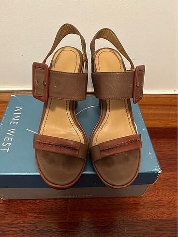 Ninewest deri stiletto