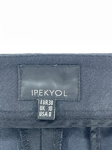 38 Beden siyah Renk ipekyol Düz Kesim %70 İndirimli.