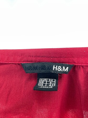 34 Beden bordo Renk H&M Bluz %70 İndirimli.