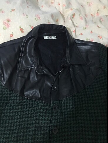 LC Waikiki Kareli yeşil tunik