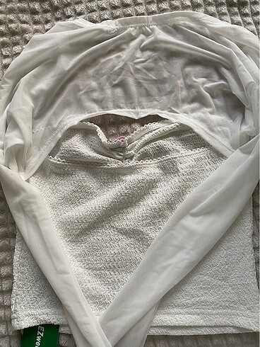 s Beden beyaz Renk Coquette Lolita Bluz Üst/Top