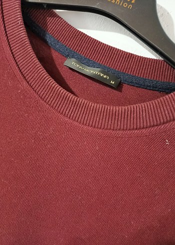 Hannah Montana Bordo Erkek Salaş Sweatshirt