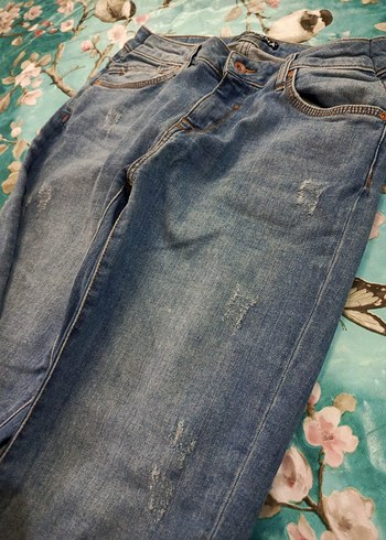 Vena Mavi Loose Fit Kadın Kot Pantolon
