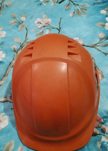 Turuncu Plastik Motosiklet Kaskı - Görsel 2