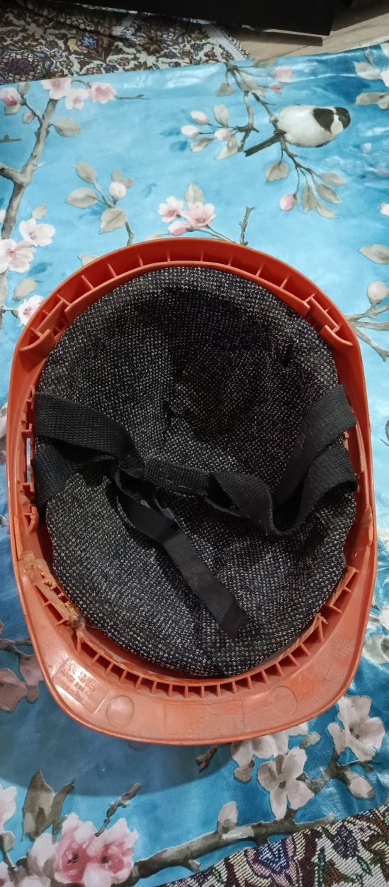 Turuncu Plastik Motosiklet Kaskı - Görsel 3