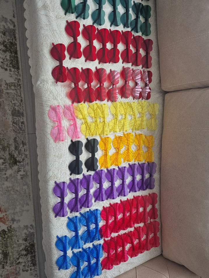 parti gözlüğü nedime kına gelin bride - Görsel 3