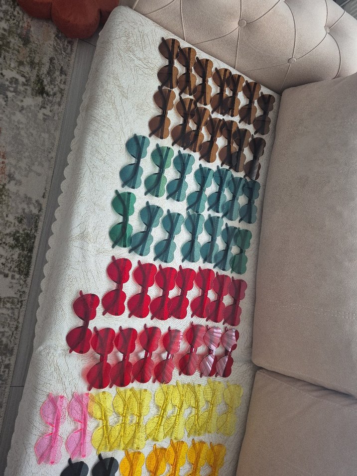 parti gözlüğü nedime kına gelin bride - Görsel 2