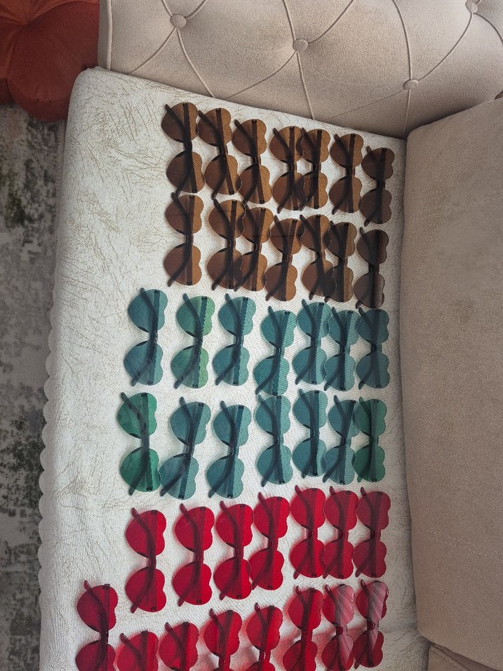 parti gözlüğü nedime kına gelin bride - Görsel 4