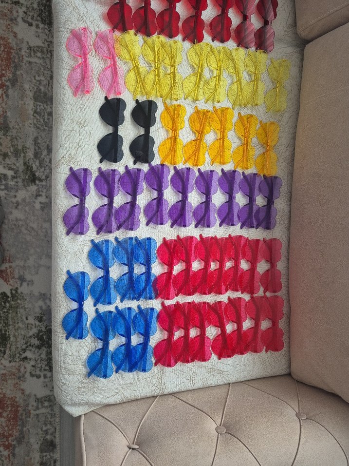 parti gözlüğü nedime kına gelin bride - Görsel 5