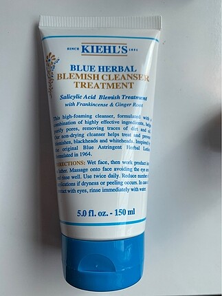 Kiehls Blue Herbal Blemish Cleanser