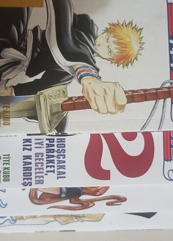 Anime manga bleach 1 2 3 4