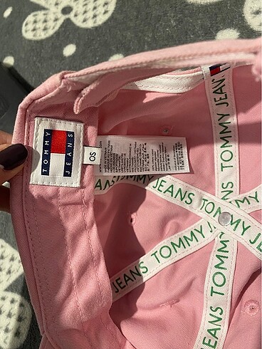  Beden orijinal tommy pembe şapka
