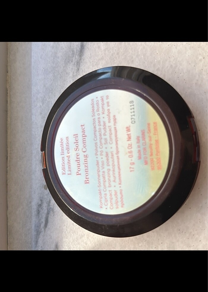 Clarins bronzer - Görsel 4