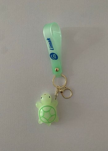 Yeşil Kaplumbağa Anahtarlık / çanta süsü - Görsel 4