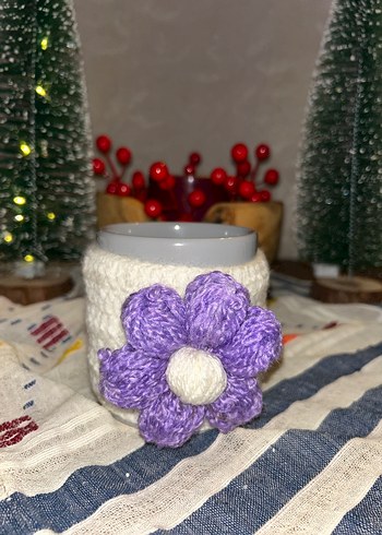 Renkli Örgü Desenli Seramik Bardaklar - Görsel 2